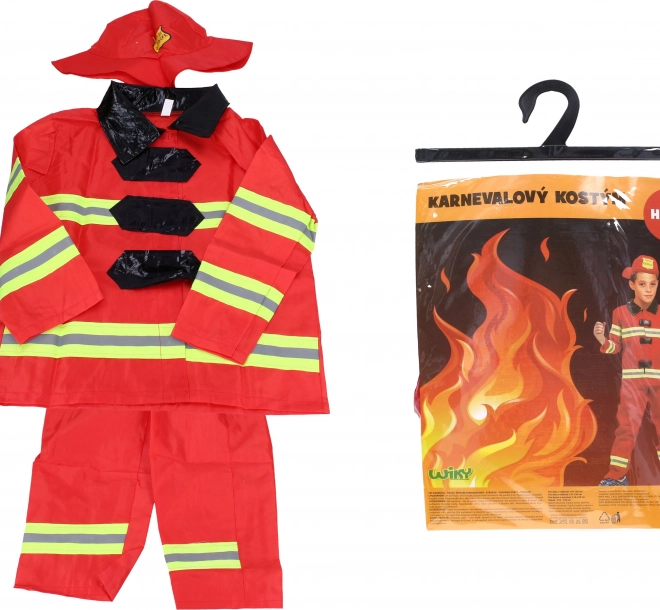 Kinder Karnevalskostüm Feuerwehrmann