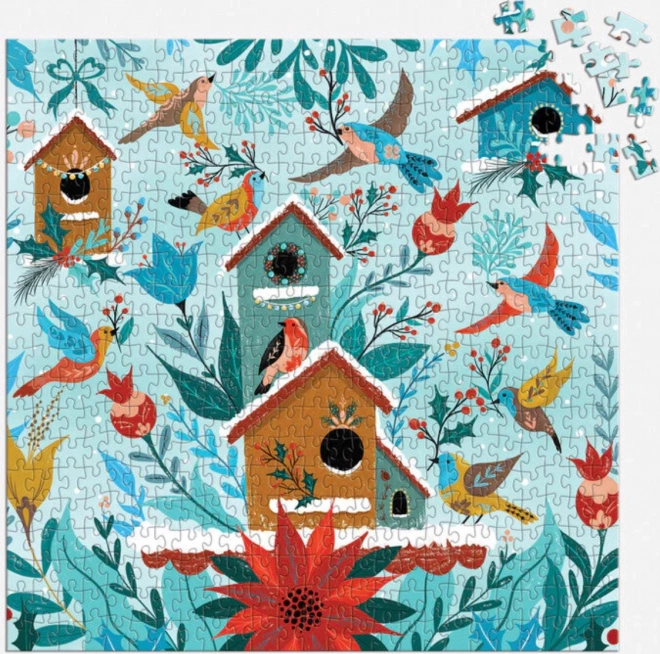 Galison Puzzle Winterzuflucht 500 Teile