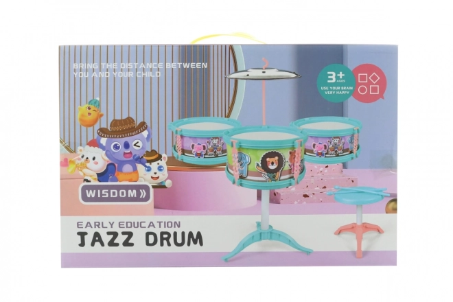 Tier-Drum-Set für Kinder