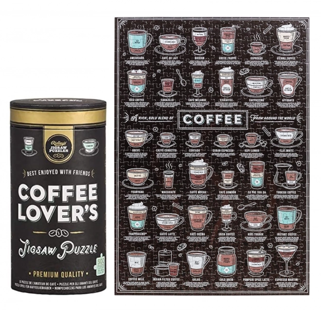 Puzzle für Kaffeeliebhaber 500 Teile