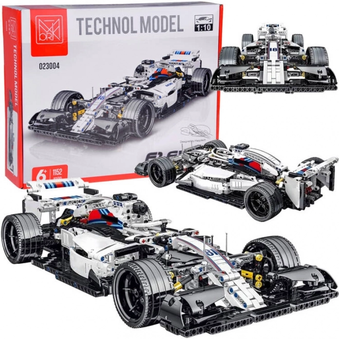 Technische Bausteine Formel 1 Rennwagen Set