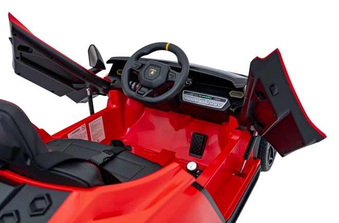 Kindersportwagen Lamborghini Invencible Rot