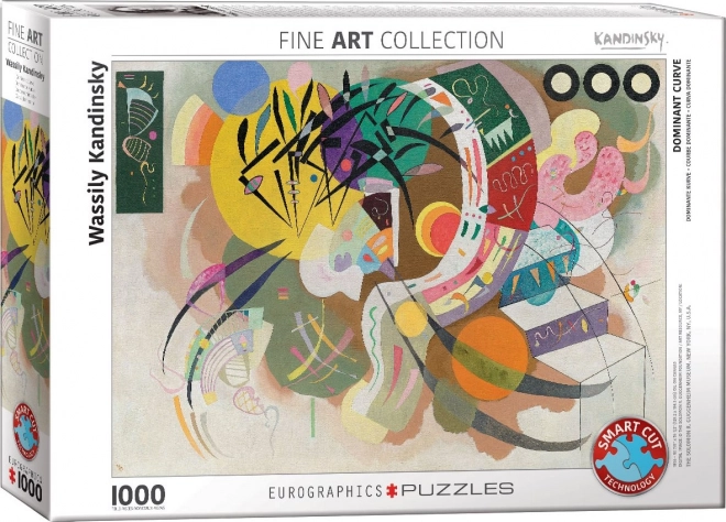 Puzzle Dominante Kurve 1000 Teile