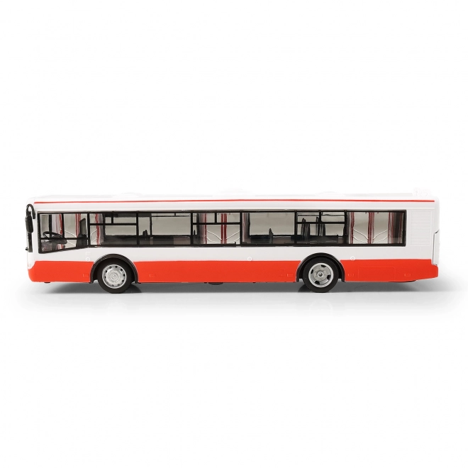 Spielzeugbus mit tschechischer Haltestellenansage