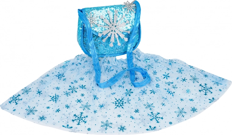 Zauberhafter Rock und glitzernde Handtasche