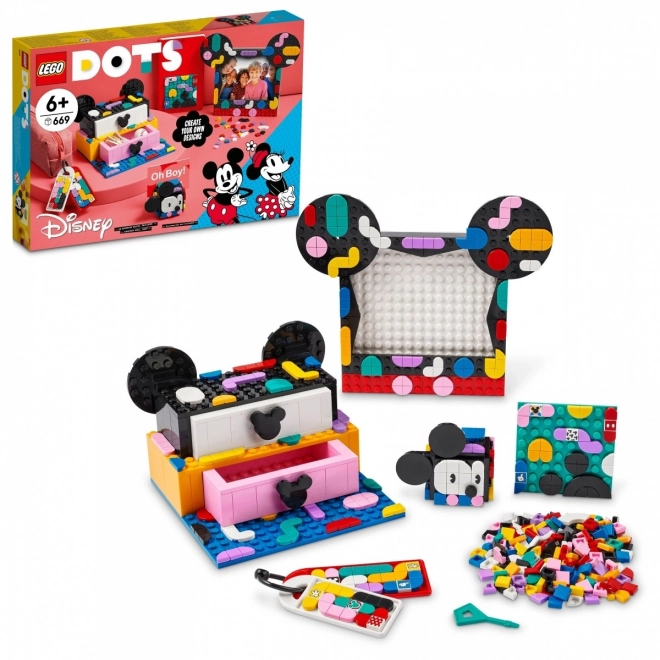 Lego DOTS Micky und Minnie Maus Schulset