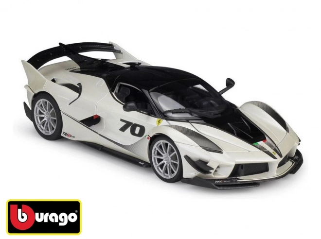 Ferrari FXX-K EVO Modellauto Weiß/Schwarz 1:18