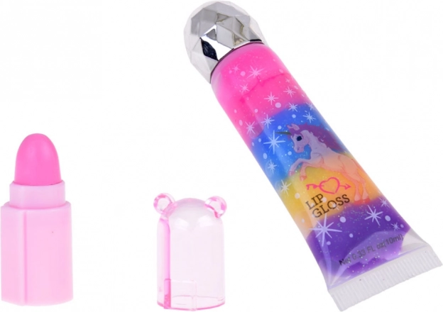 Großes Meerjungfrau Beauty-Set Lidschatten Nagellacke Haarspangen Haargummis