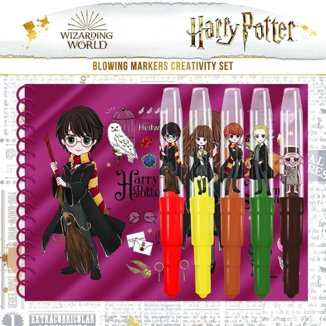 Harry Potter Blasstifte mit Notizbuch