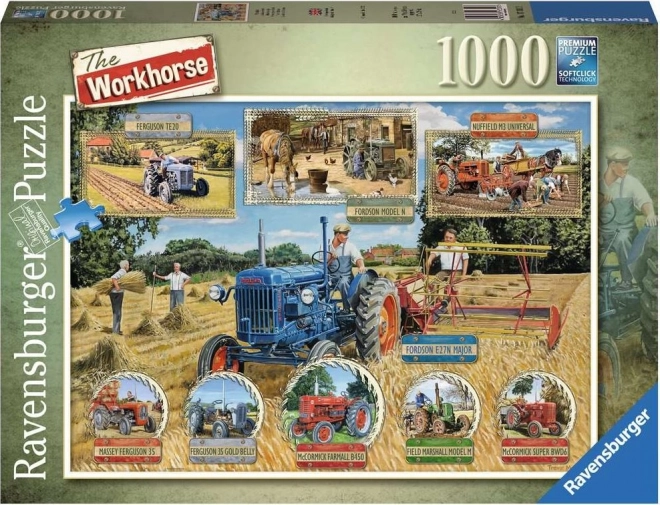 Ravensburger Puzzle Feldarbeit 1000 Teile