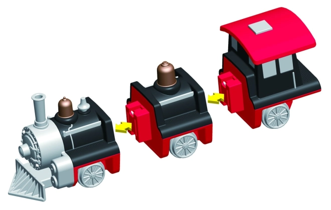 Magnet‑Schnappsystem für schnelles Bauen