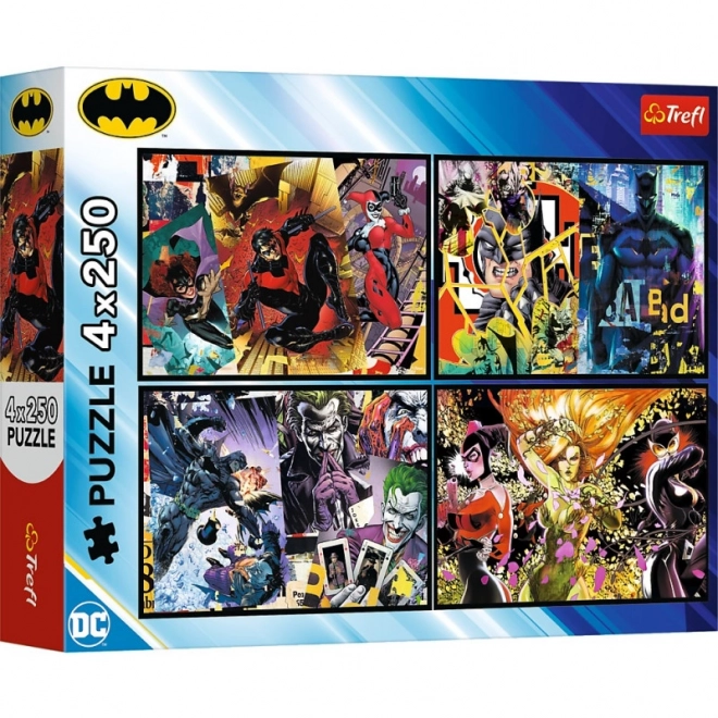 Batman-Puzzle 4x250 Teile im Einsatz