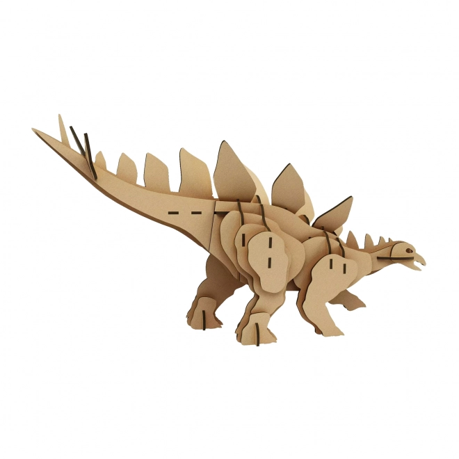 Holz 3D Puzzle Stegosaurus