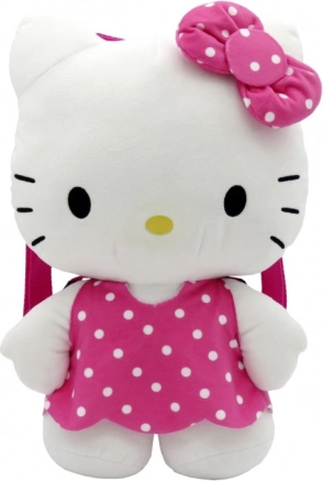 Hello Kitty rosa Plüschrucksack