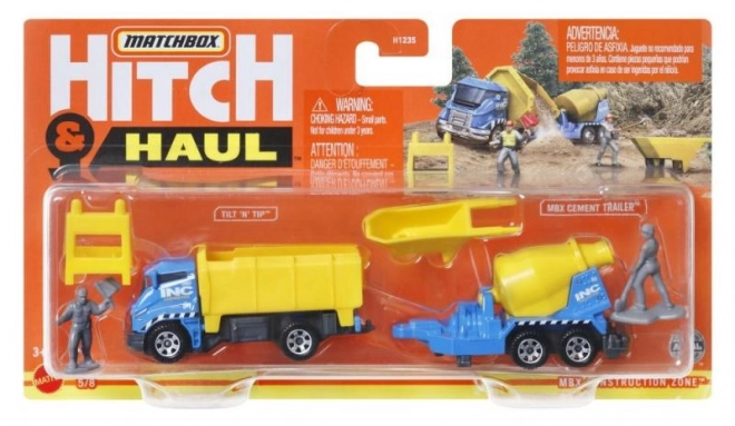 Matchbox Transportfahrzeug mit Zubehör