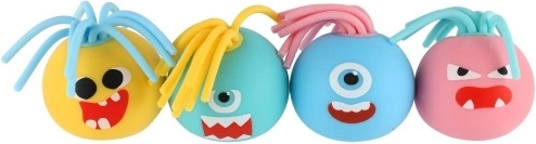 Verspieltes Monster-Design mit Fransen