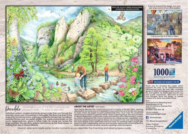 Puzzle Spaziergänge Dovedale 1000 Teile