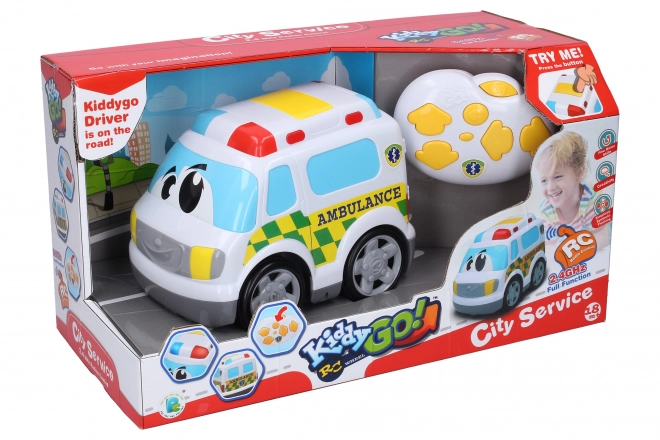 Kiddy Rettungswagen RC mit Effekten