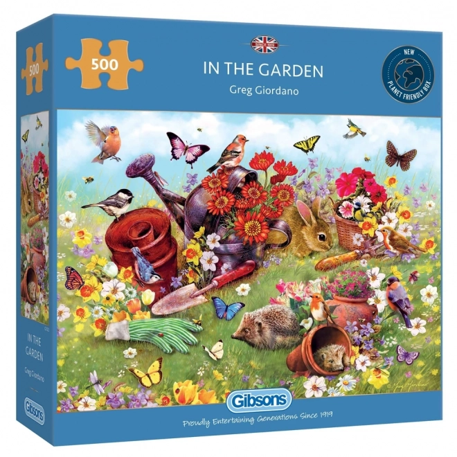Puzzle Im Garten 500 Teile