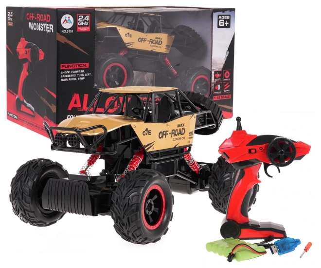 Ferngesteuertes Crawler-Geländewagen 1:12