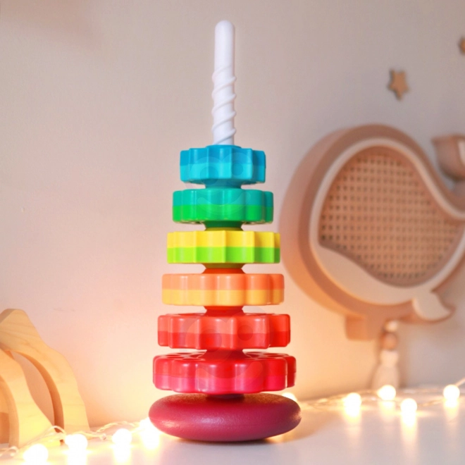 Woopie Bildungs-Pyramide Gebogene Turm