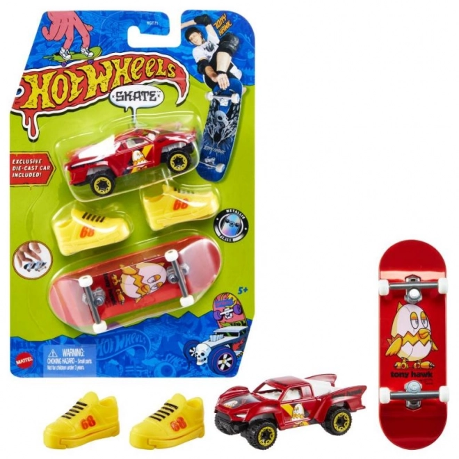 Hot Wheels Sammleredition Fingerboard und Schuhe