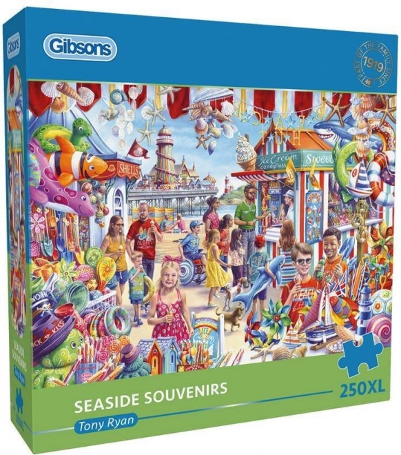 Puzzle Souvenirkauf am Meer XL 250 Teile