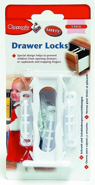 Sicherung für Schränke/Schubladen 3 Stk.