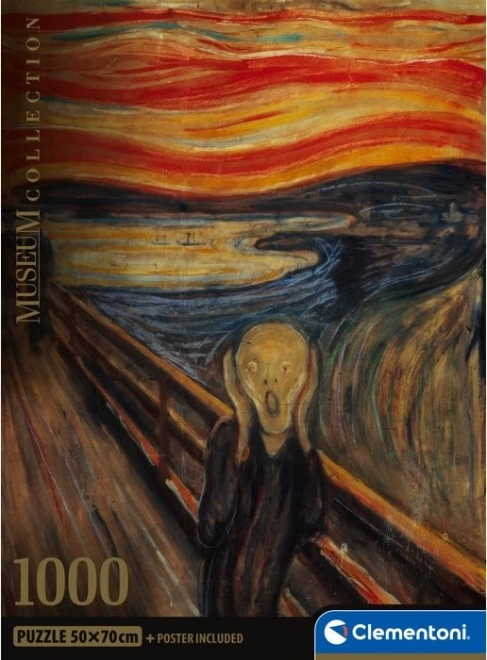 Clementoni Puzzle Museum Collection: Der Schrei 1000 Teile