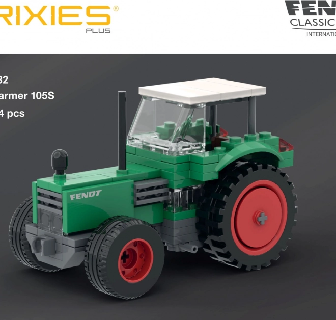 Bausatz BRIXIES Plus Historischer Traktor Fendt Farmer 105S