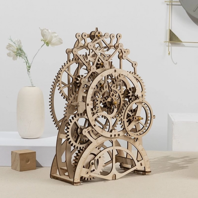 Robotime Rokr 3D Holzpuzzle Pendeluhr