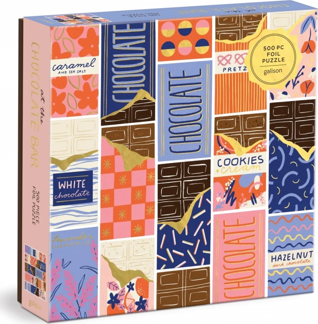 Galison Schokoladenbar Puzzle 500 Teile