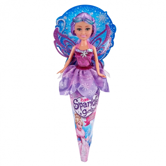 Winterliche Prinzessin Sparkle Girlz im Eistütchen