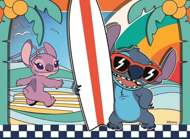 Ravensburger Puzzle Disney: Stitch Spaßige Aktivitäten 4-in-1