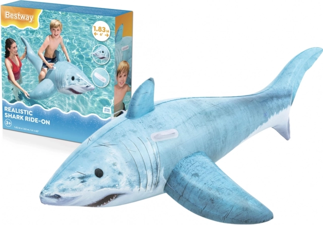 Bestway aufblasbarer Hai für Wasser 183 × 102 cm