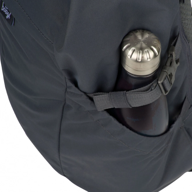 Baagl Rolltop-Rucksack Grau