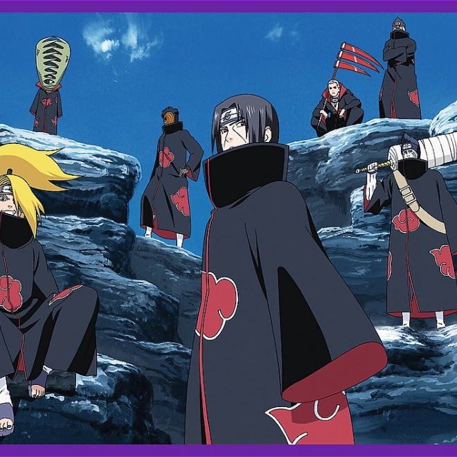 Trefl Puzzle Naruto Shippuden: Abenteuer von Naruto Uzumaki 4x250 Teile