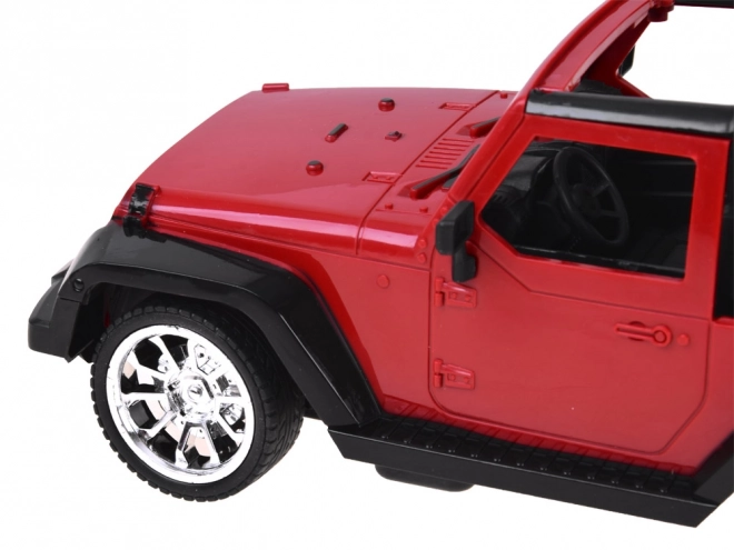 Fernbedienbares Geländewagen für Kinder – Rot