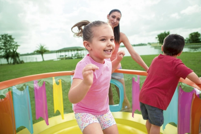 Aufblasbares Trampolin für Kinder