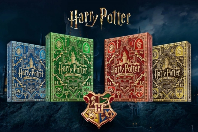 Harry Potter Slytherin Premium Spielkarten Grün