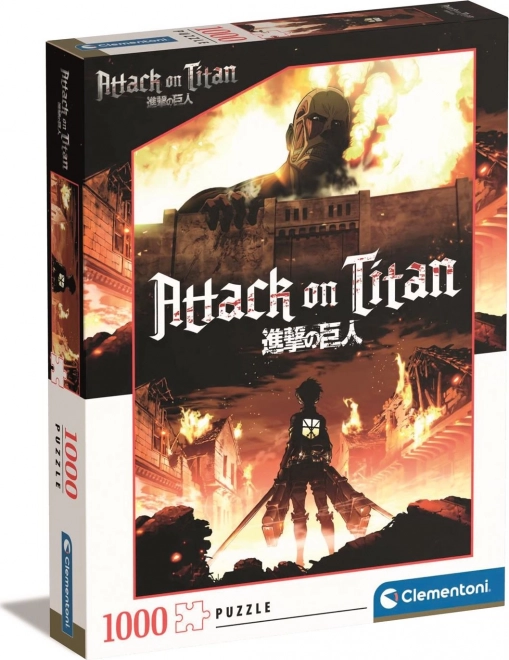 Clementoni Puzzle Attack On Titan 1000 Teile