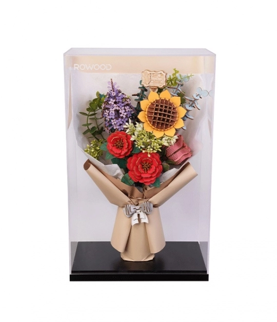 RoboTime 3D Blumen-Display