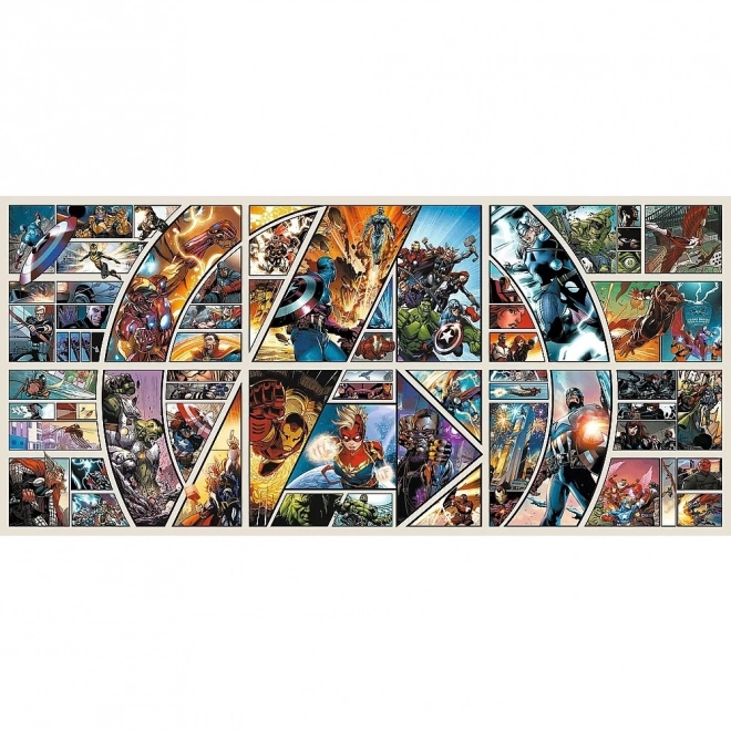 Puzzle MARVEL Avengers: Durch das Comic-Universum 9000-teilig