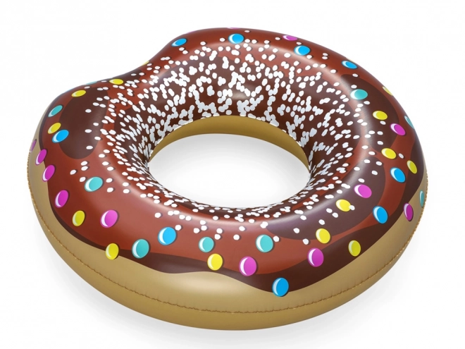 Aufblasbarer Schwimmring Donut Pink 107cm – Braun