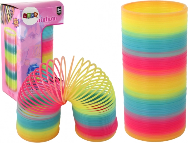 Bunte magische Anti-Stress-Feder 15 CM Spielzeug