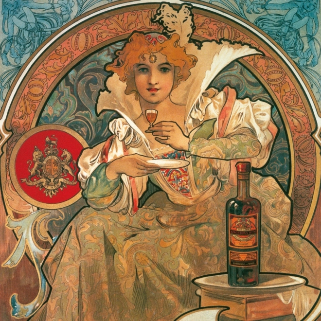 Notizkalender Alfons Mucha 2026