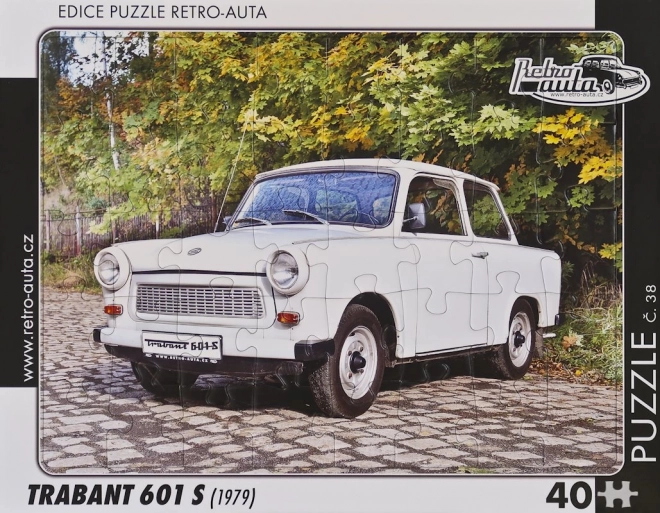 Retro Puzzle Trabant 601 S