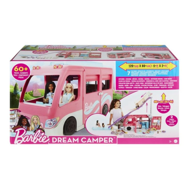 Aufklappbarer Caravan mit 7 Spielzonen