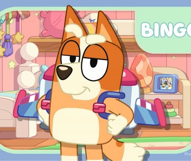 Mein erstes Puzzle Bluey