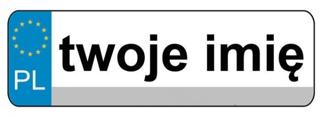 Traktor mit Anhänger auf Batterie – Rot